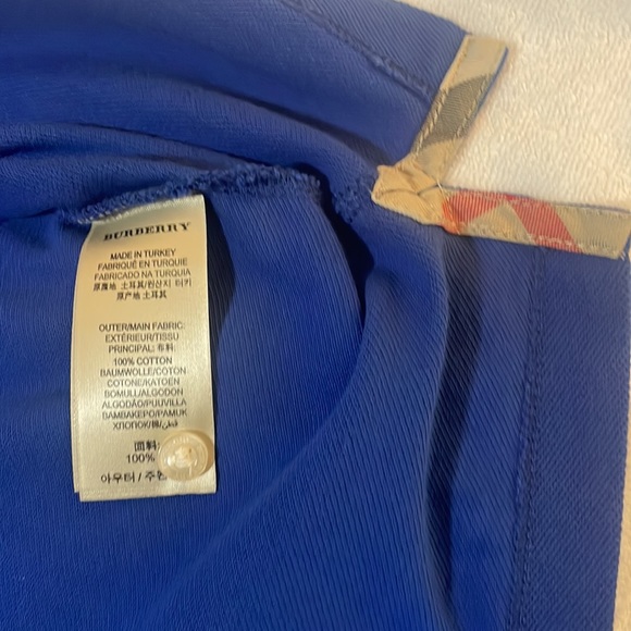 Burberry brit polo size small.trim color blue - Picture 3 of 3